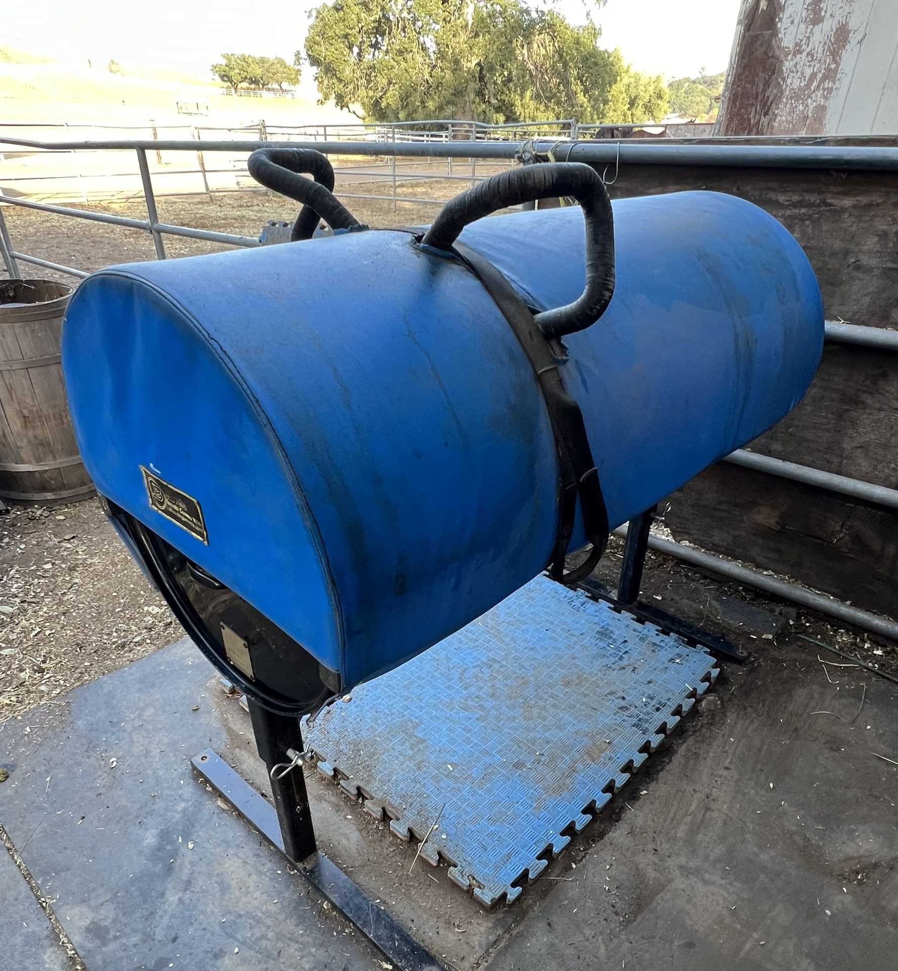 vaulting horse barrel - MALIBU CA