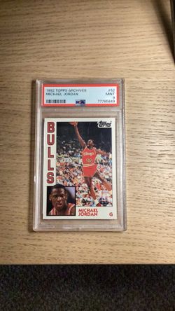 1992 Topps archives Michael Jordan PSA 9