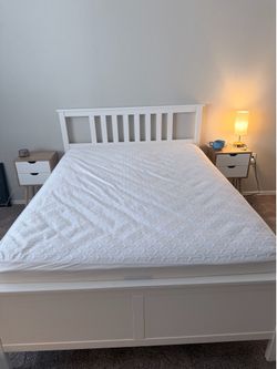 NFM queen sized bed and mattress