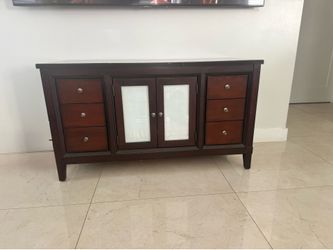 Wood TV Stand