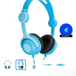 Kids Earphones Blue 