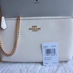 Coach Large Wristlet.