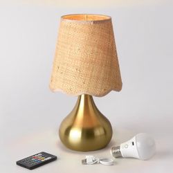 Cordless Table Lamp Rechargeable, Good Small Table Lamp for Nightstand, Battery Operated Small Table Lamp for Small Spaces for Kitchen, Bedside, Bedro