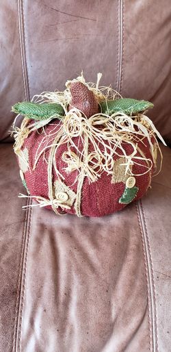 Cloth pumpkin/decoration for Fall