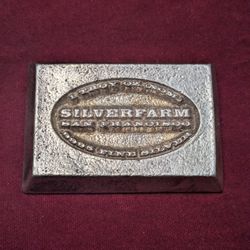 Silver .999 Bar 1oz. Silverfarm San Francisco ~ Vintage 