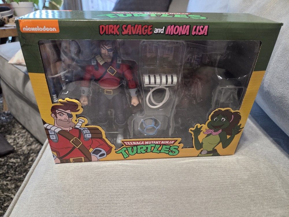 NECA TMNT teenage Mutant Ninja Turtles Dirk Savage 