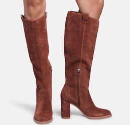 Dolce Vita SARIE Boot In Truffle Suede Size 11