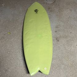 5’11 Fish Keel Fins Surfboard