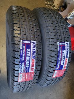 ST 235 80 16 TRAILER TIRES 12PLY