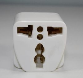 5 Pack Travel Adapter European to US Convert Plug (10A-250V)