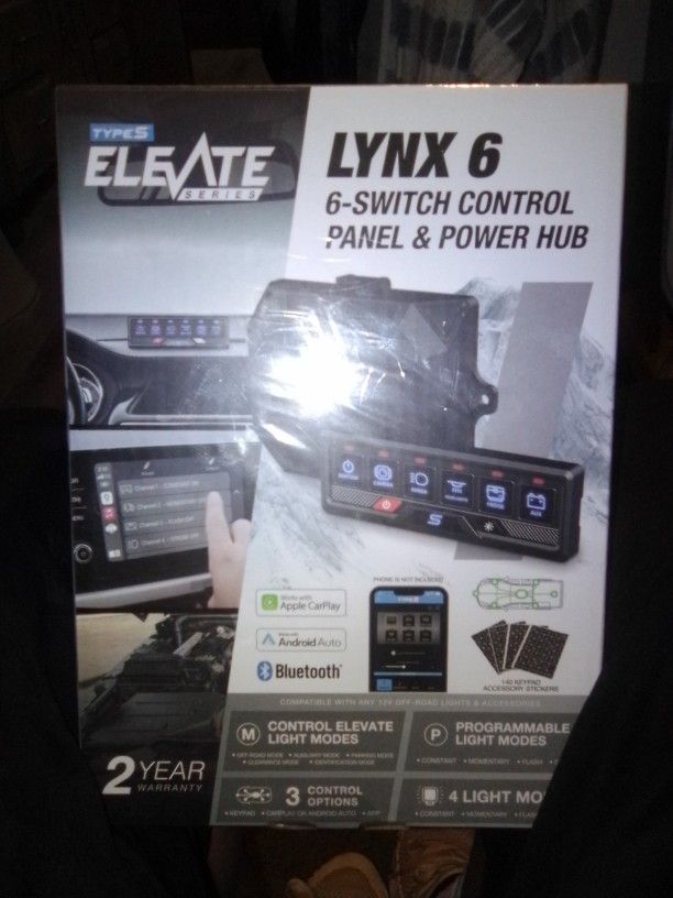 Lynx6 6 Switch Control Panel/ Power Hub