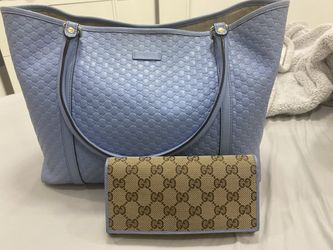 Authentic Gucci Tote And Wallet