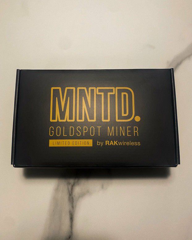 MNTD V2 Goldspot Miner by Rakwireless