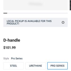 Rep fitness PRO Series D-handles & Triceps V Handle.