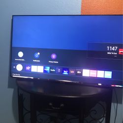 50 Inch Smart Samsung No remote