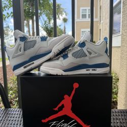 Jordan 4 Military Blue 