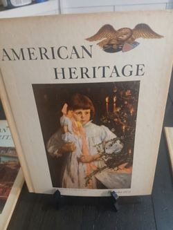 ​Vintage American Heritage Hardcover Books (1(contact info removed)) - Set of 6
