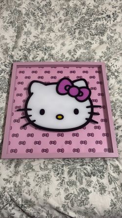 Hello kitty wall decor