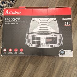 Cobra Pro3000w  Power Inverter With Cable
