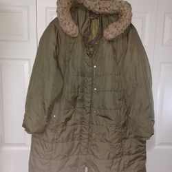 Roman's 3XL (30/32) Plus Size Ladies Parka