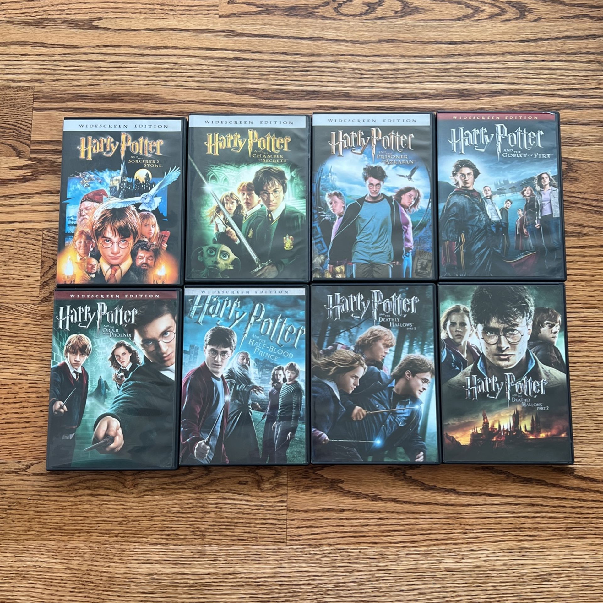Harry potter movies for collection all eight desks