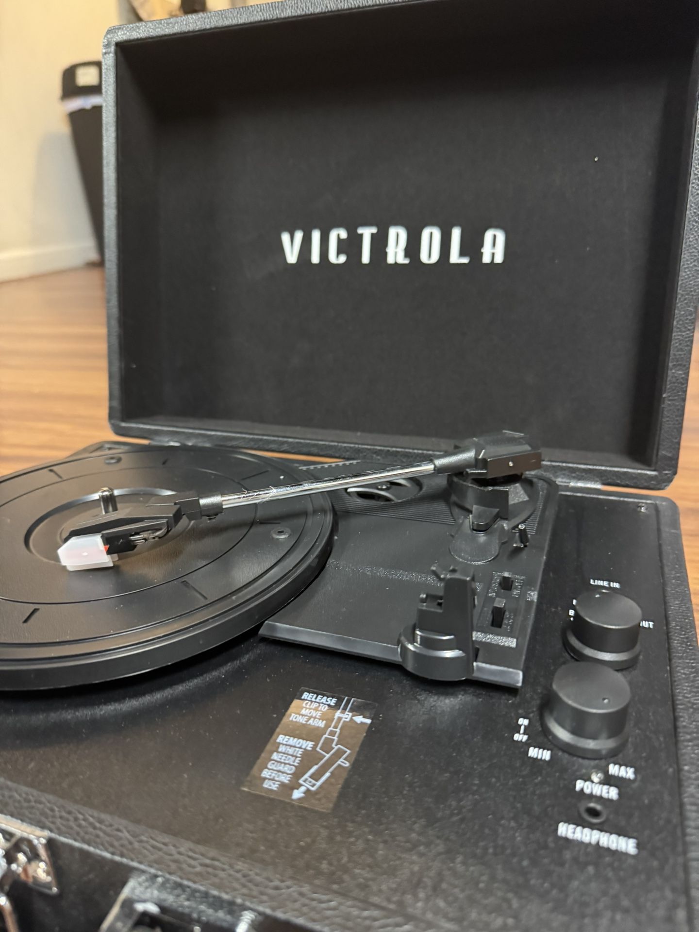 Victrola Portable Suitcase Record Player – 3-Speed Turntable with Built-in Speakers