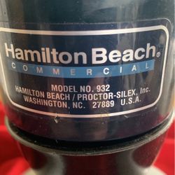 Vintage Hamilton Beach Mechanical Commercial Juicer