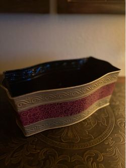 Decorative Metal Rectangular Planter