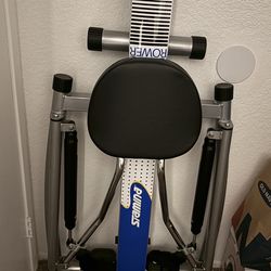 Exercise machine rower