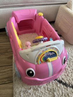 Toddler Baby Girl Pink Car Toy Like New Gift For Girls *MUST SELL