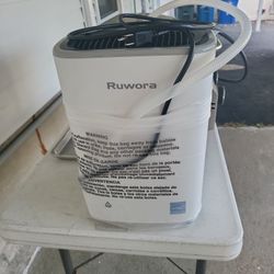 Small dehumidifier works great used one time. 