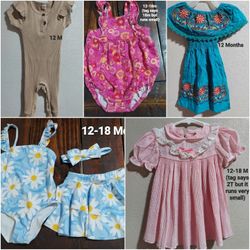 12-18 MONTHS BABY GIRL CLOTHES (ROPA PARA NIÑA BEBE TALLA 12-18 MESES)