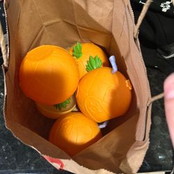 Bag Of Empty Mini brand Balls : SpongeBob 