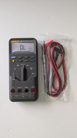 Fluke 87 III True RMS Digital Multimeter DMM 87-3 Meter + New Test Leads