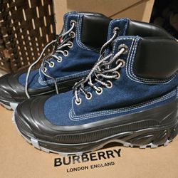 Men BURBERRY Hiking Boots Size 42 (9 US)