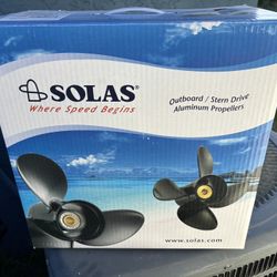 Boat Prop Basically New Solas Amita 4 Yamaha