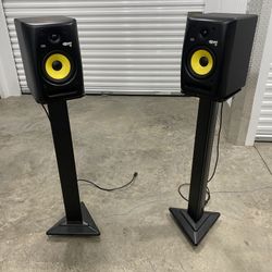 KRK Rokit 6 + Stands 