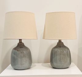 Side Table Lamps - Set of 2