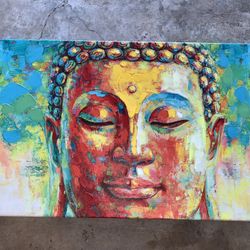 Large 36” X 24” Buddha Painting