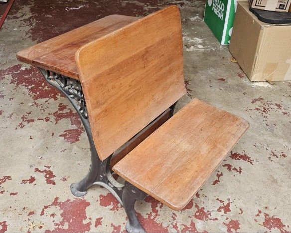 Antique Schoolhouse Desk