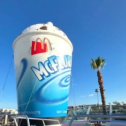 Large McDonalds McFlurry Inflatable 20-30 ft tall