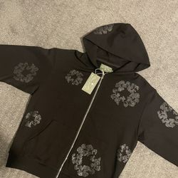 Denim Tear Zip Up