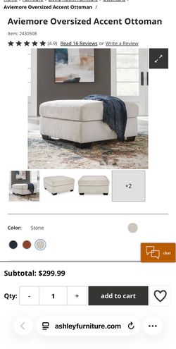 Ashley’s furniture ottoman