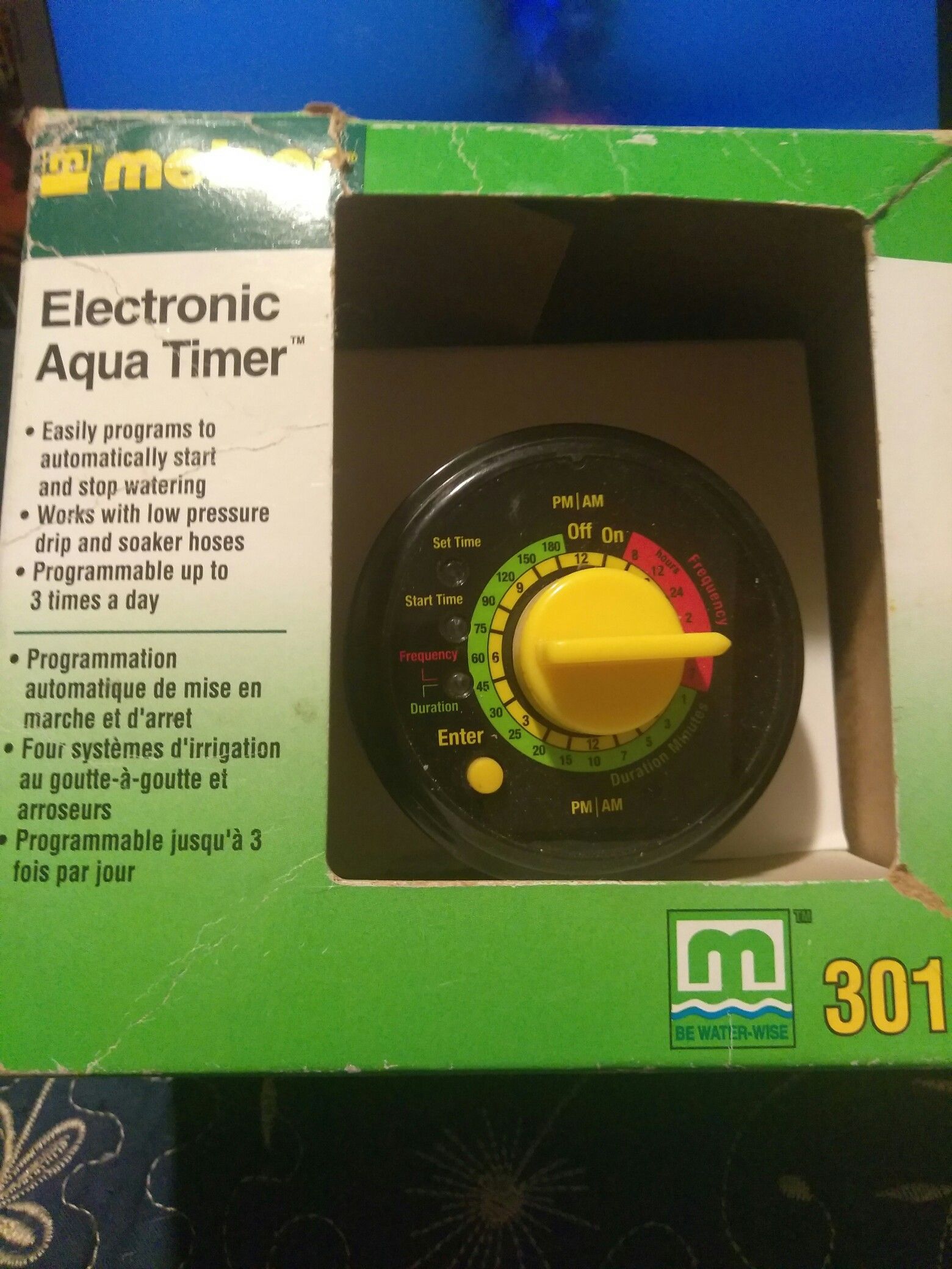 MELNOR ELECTRONIC AQUA WATERING TIMER #3015