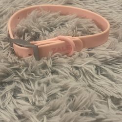 Zaler dog collar pink + gift leash