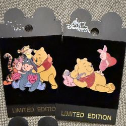 Winnie The Pooh Valentines Day Pin Bundle
