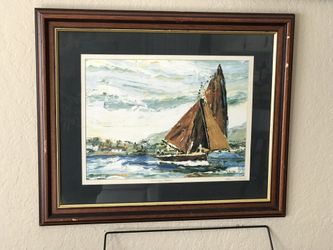 Sailboat picture $35