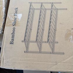 Bamboo shoerack