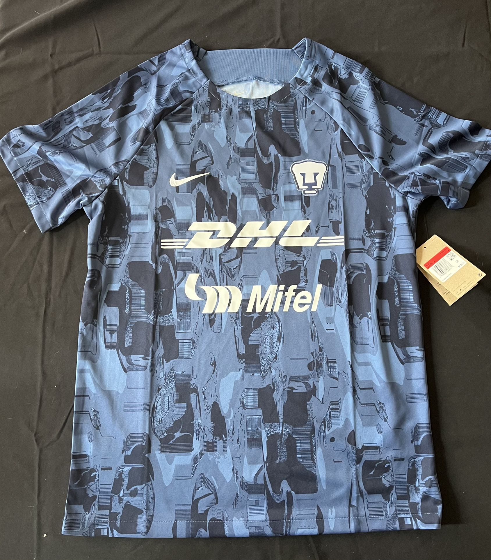 Nike Drifit Prematch Pumas Jersey Adult Large NEW
