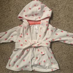 Baby girl bath robes